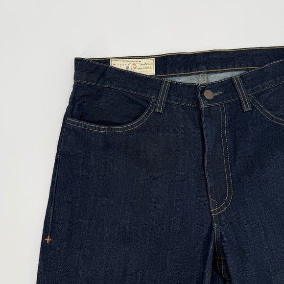 Imogene + Willie Imogene Slim Straight Indigo Dark Wash Denim Jean Size 31 Tall - Picture 7 of 12